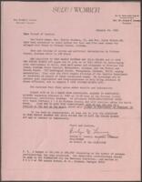 Correspondence Regarding the Exoneration of Maggie Bozeman and Julia Wilder, 1982