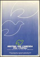 Meeting Per L'Amicizia Fra I Popoli Program, August 1980