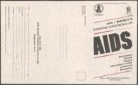 AIDS and the Black Community 1st National Conference Brochure, May 31, 1986