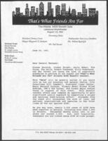 Correspondence Regarding Atlanta AIDS Benefit Gala, June 24, 1991