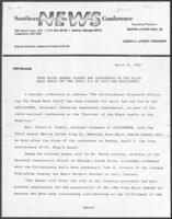 News Release on Conference on the Black Child, March 8, 1982