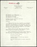 Correspondence from Jimmy Carter to SCLC Leadership, February 20, 1973