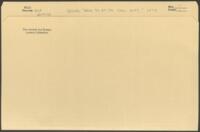"Where Do We Go From Here" Speech and Memo Draft, April 3, 1974