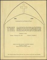 The Messenger, February 22, 1970