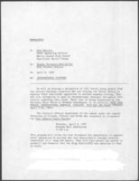 Records Related to European Youth Visiting the U.S. to Protest Nuclear Weapons Testing, March-April 1987