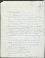 Draft Letter Announcing "Love Your Neighbor Week", 1991