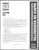 March on Washington for Lesbian, Gay & Bi Equal Rights and Liberation Action Kit, 1993