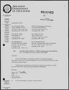 Arkansas Department of Education's (ADE's) Project Management Tool