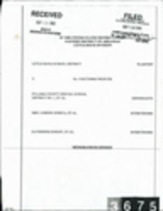 Compliance court filings