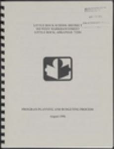 Program planning and budgeting process