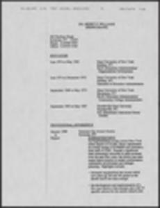 Williams, Henry P., Ph.D.