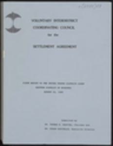 'Voluntary Interdistrict Coordinating Council for the Settlement Agreement''