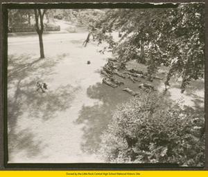 Soldiers laying on the lawn