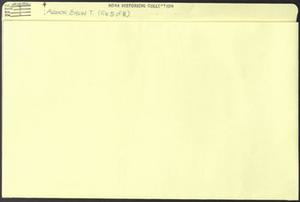 Evelyn T. Armon individual file 5
