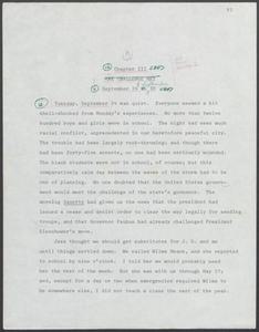 That Year at Central High sixth draft, chapters 3-5