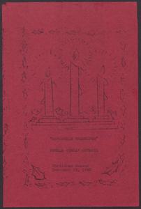 Memorabilia room scrapbook: general school activities and handbooks