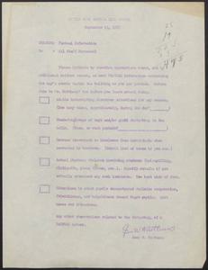 Central High School materials and bulletins