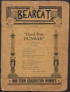 The Bearcat, January-April, 1939
