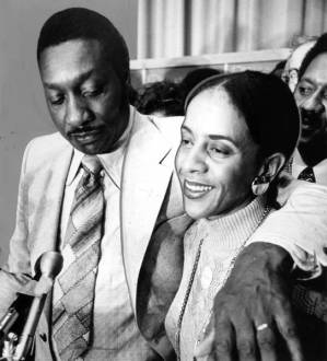 Arnold and Betty Pinkney after Cleveland Mayoral election