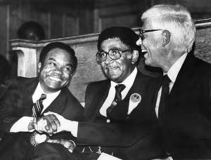 Dr. Joseph Lowery and Walter Fauntroy