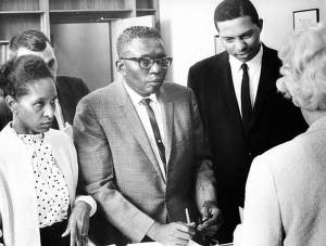 Nora Bailey, Charlie Day, and Clarence Rogers, Jr.