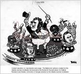 [Baldy cartoon on the Fulton County Commission] / Baldy, [1975 Jan. 8]