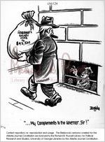 --My complements to the governor, sir! / Baldy, 1964