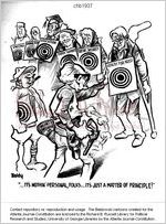 --It's nothin' personal, folks-- It's just a matter of principle! / Baldy, [ca. 1960]