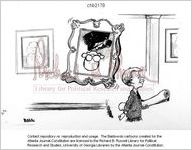 [Baldy cartoon on Jimmy Carter and Lester Maddox] / Baldy, [ca. 1973]