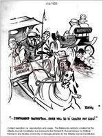 --Confounded contraption-- Never will do th' country any good! / Baldy, [ca. 1965]