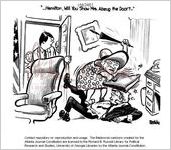 --Hamilton, will you show Mrs. Abzug the door?-- / Baldy, [1979 Jan. 17]