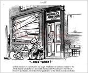 --Cold turkey? / Baldy, [1977 Apr. 20]