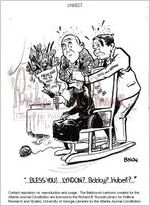 --Bless you!-- Lyndon?-- Bobby?-- Hubert?-- / Baldy, [ca. 1965]