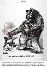 Don't worry little one's, I'll protect you! / Baldy, [ca. 1960]