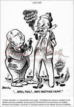 --April fool!-- Have another cigar! / Baldy, [ca. 1960]