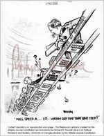 Full speed a-- er-- watch out for that bad step / Baldy, 1960 June 12. [i.e., Jan. 12]
