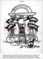 [Baldy cartoon about Lester Maddox] / Baldy, [ca. 1967]
