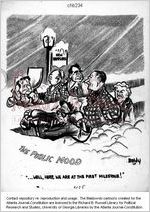 --Well, here we are at the first milestone! / Baldy, 1964
