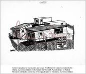 [Baldy cartoon about the homeless] / Baldy, [ca. 1975]