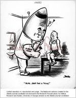Ha ha-- Didn't feel a thing! / Baldy, [ca. 1954]