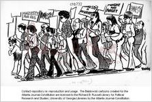 [Baldy cartoon on Richard Nixon, Spiro Agnew, and amnesty] / Baldy, [ca. 1974]