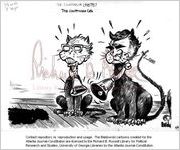 The courthouse cats / Baldy, [ca. 1971]