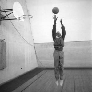 George Washington Carver Senior High School basketball player