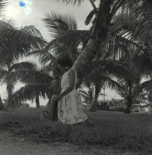 David M. Simms with unidentified woman