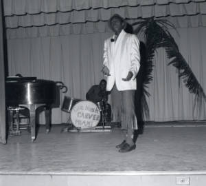 George Washington Carver student performing during special event
