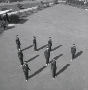 Members of the George Washington Carver marching band