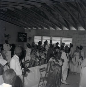 Heroines of Jericho participating in Baptist church groundbreaking ceremony