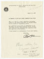 Warren T. Roudebush letter to Seymour Samet, August 17, 1966
