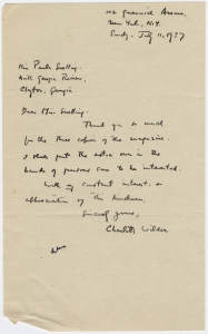 Wilder, Charlotte
