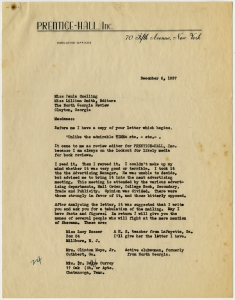 Business Correspondence